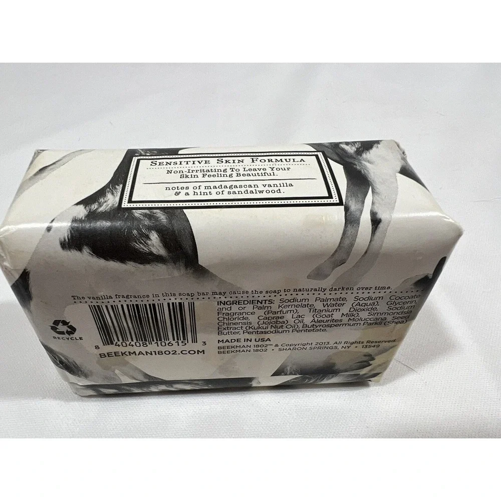 Beekman 1802 Goat Milk Soap Heirloom Apple Natural Skincare Clean Beauty